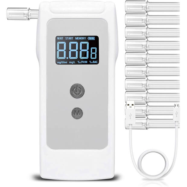 Fuel Cell Sensor Alcohol Tester Meter EK917
