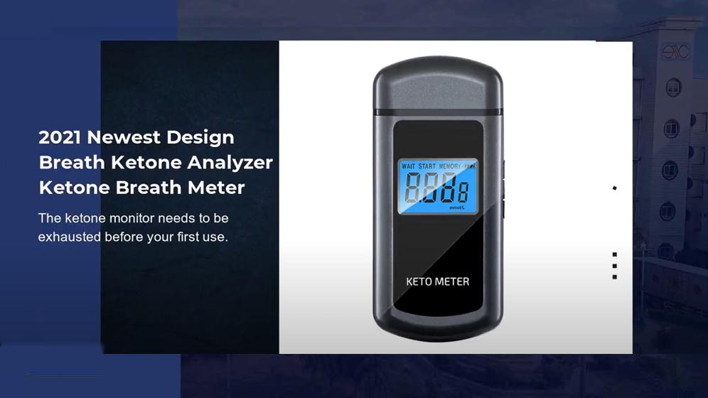 Precision Ketone Meter Detector Accuracy Ketone Urine Meter Breath