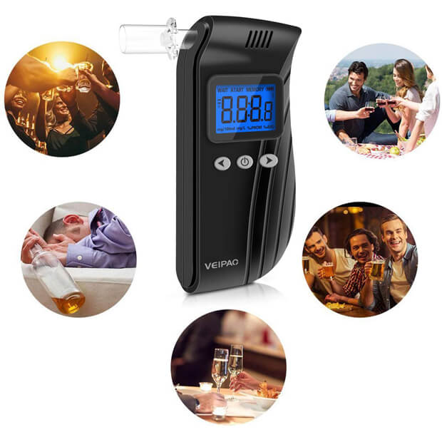 Personal use Mems Sensor Easy to Use Breath Alcohol Tester EK913