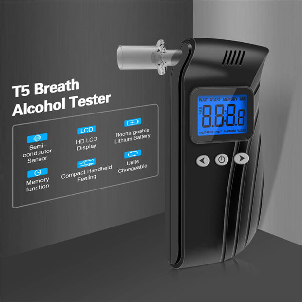 Personal use Mems Sensor Easy to Use Breath Alcohol Tester EK913