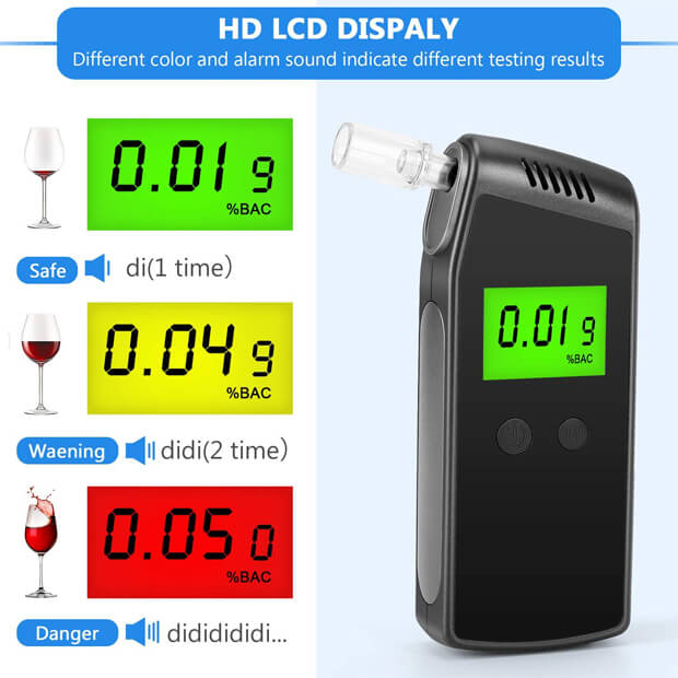 Wholesale Manufacturer OEM ODM MEMS Sensor Breathalyzer Alcohol Tester