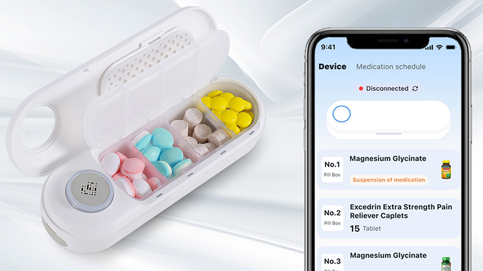 ECG Enhanced Smart Pillbox